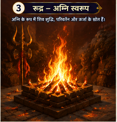 Rudra — Shiva's form as fire
